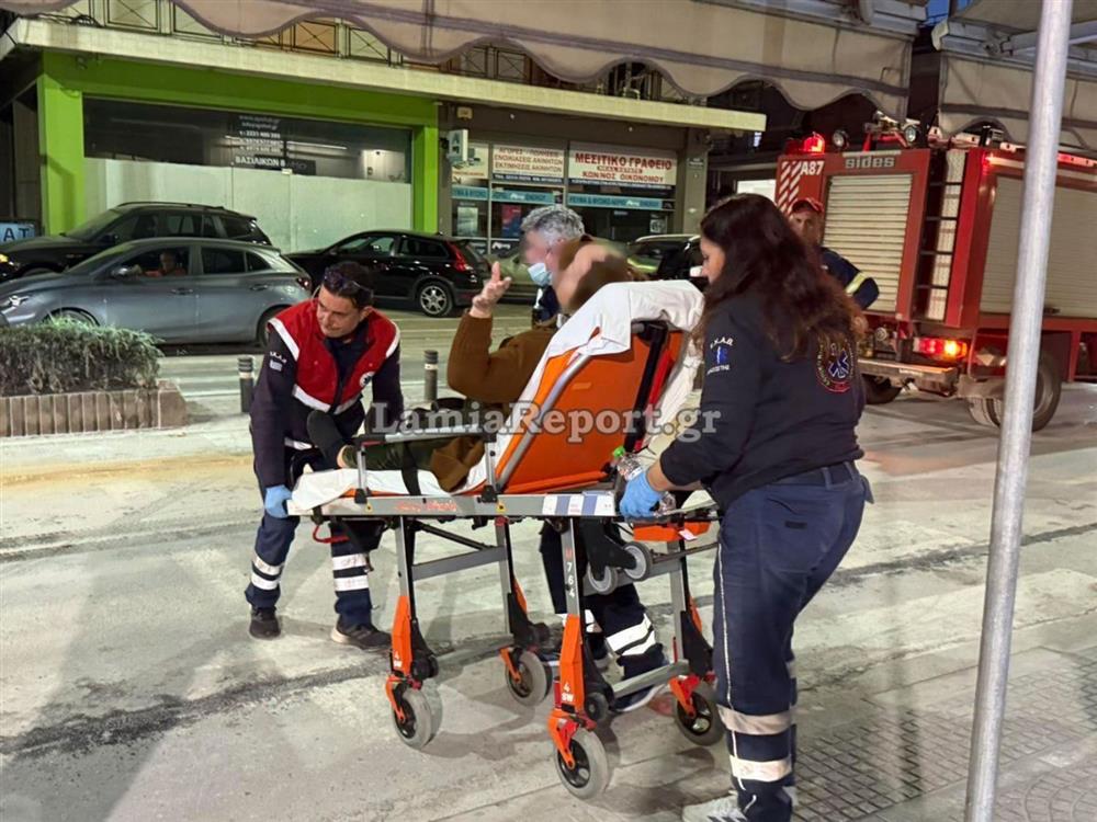 Λαμία - τροχαίο - μηχανή