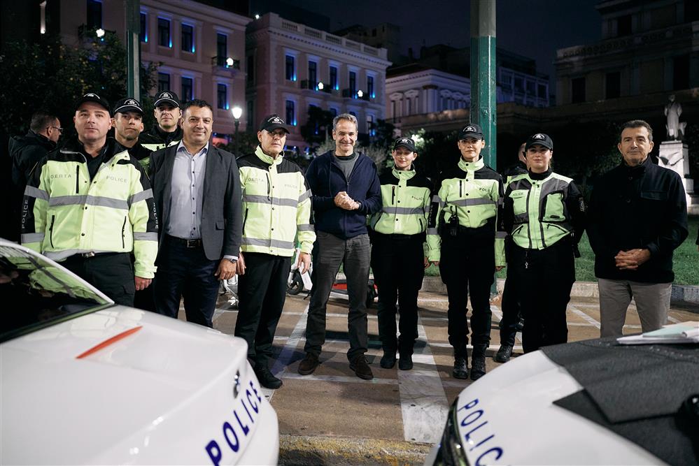 Μπλόκο Τροχαίας - Μητσοτάκης