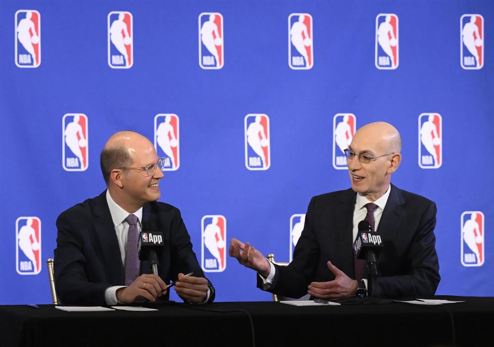 Andreas Zagklis  - FIBA - NBA - Adam Silver