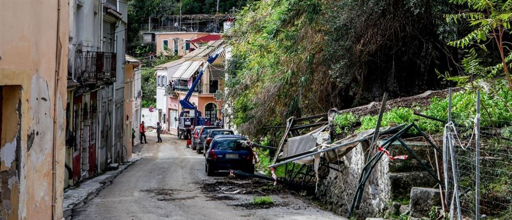 Κέρκυρα πλημμύρες