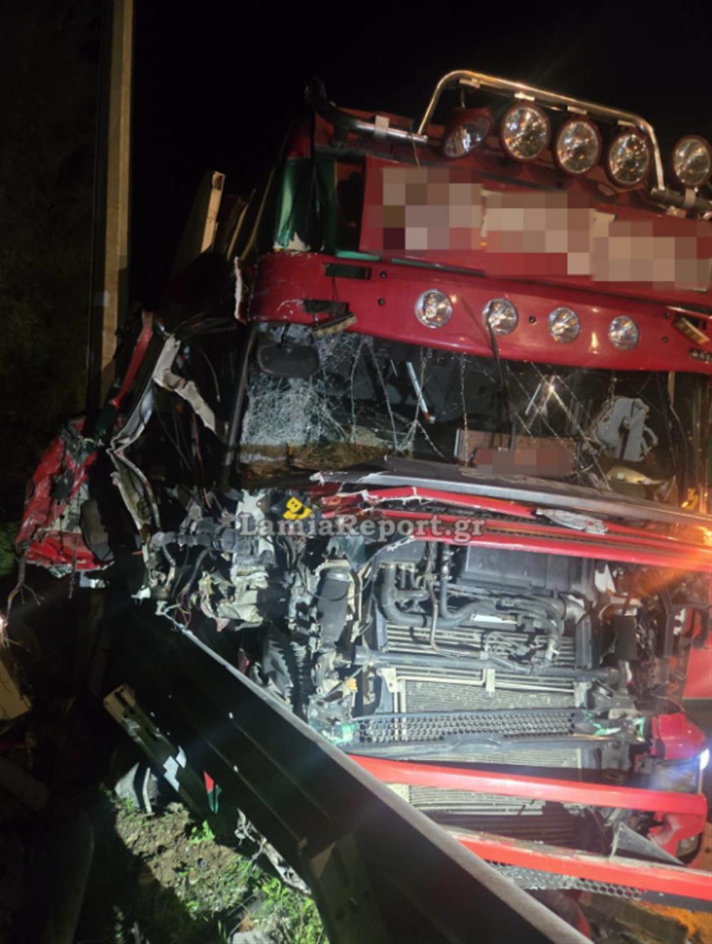 Τροχαίο- Νταλίκα- Λαμία Τροχαίο- Νταλίκα- Λαμία