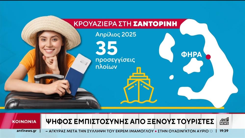 Κρουαζιερόπλοιο - Σαντορίνη