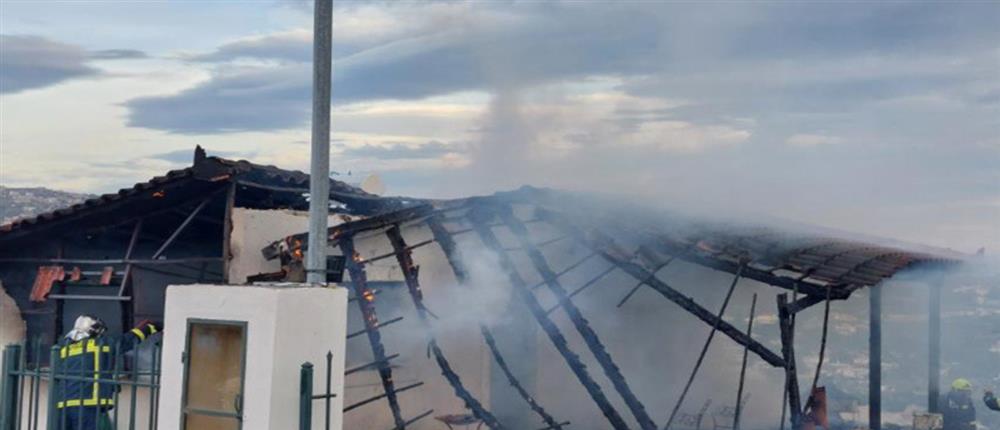 πυρκαγιά στη Ραφήνα