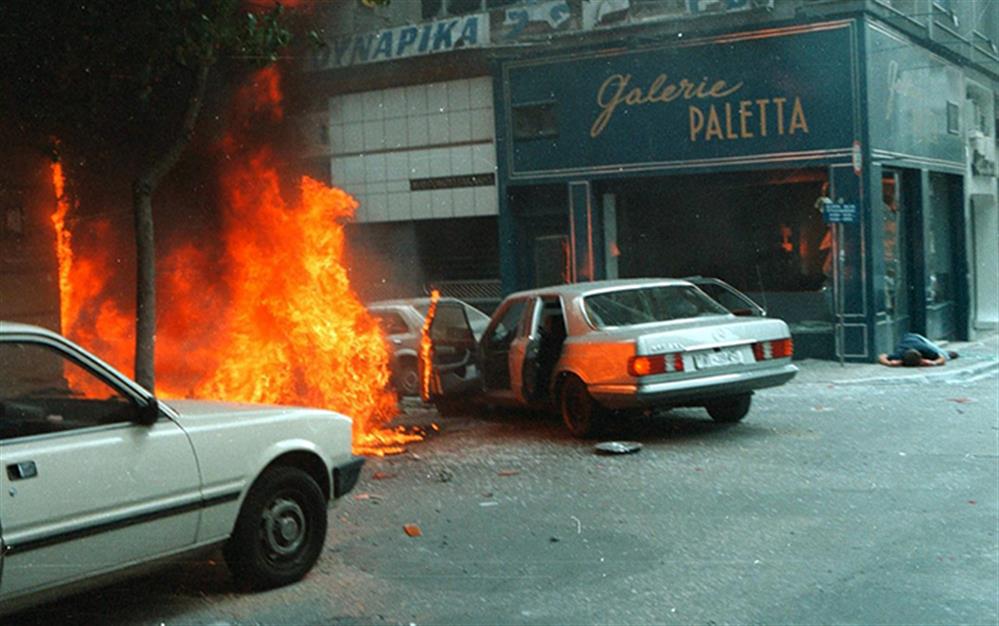 Θάνος Αξαρλιάν - νεκρός - ρουκέτα - 17 Νοέμβρη