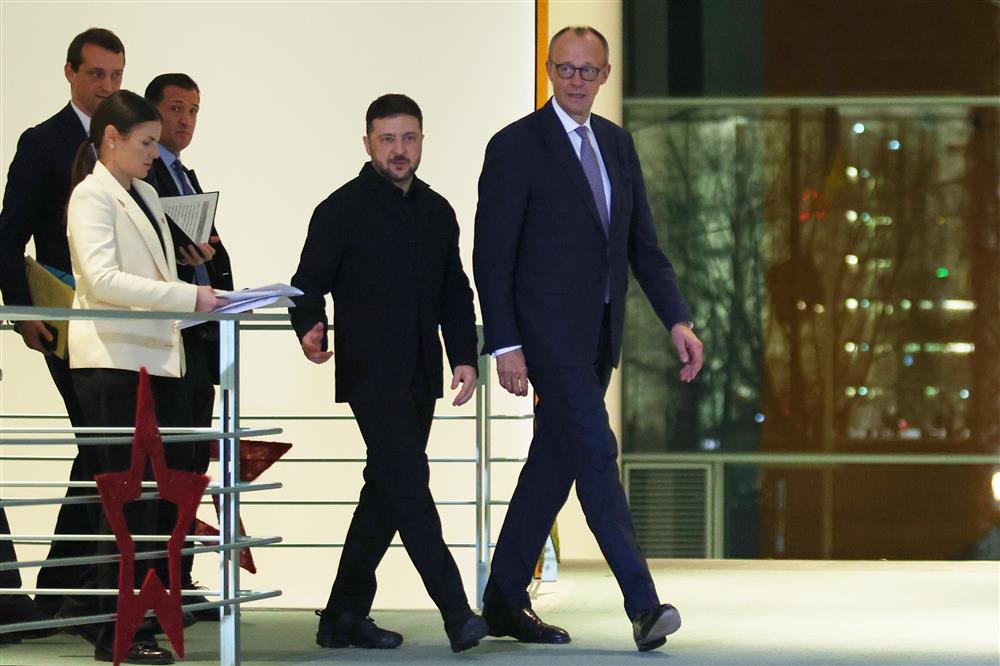 Σύνοδος Βερολίνου - Μερτς - Ζελένσκι