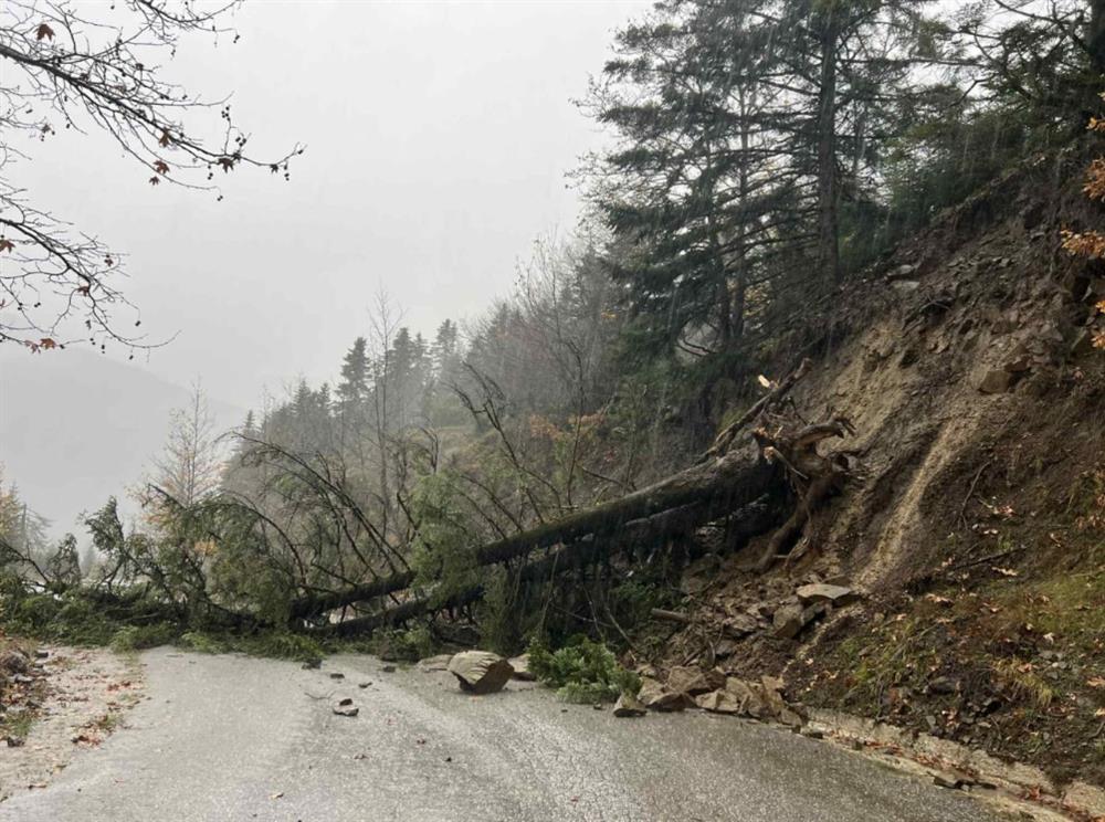 Μετέωρα - Κατολισθήσεις