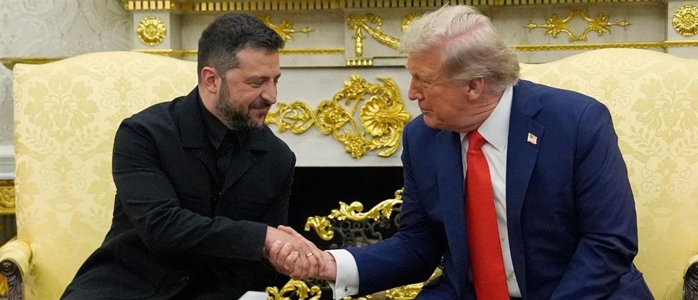Τραμπ σε Ζελένσκι: Οι ΗΠΑ "θα εμπλακούν" στη μελλοντική ασφάλεια της Ουκρανίας