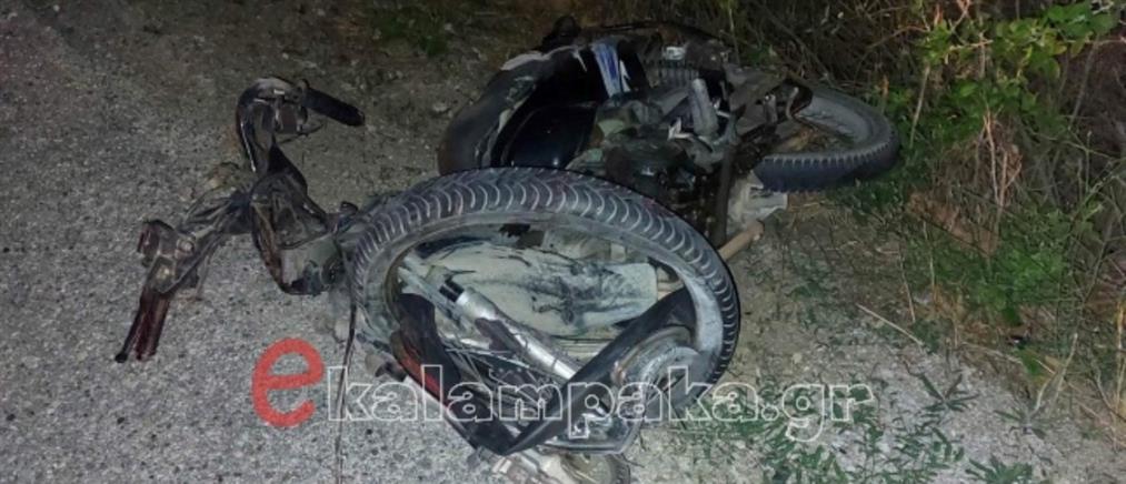 Καλαμπάκα: Θανατηφόρο τροχαίο στην Αύρα – Νεκρός μοτοσικλετιστής (εικόνες)