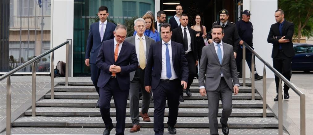 Επίσκεψη του υπουργού Μετανάστευσης και Ασύλου, Θάνου Πλεύρη στην Κύπρο