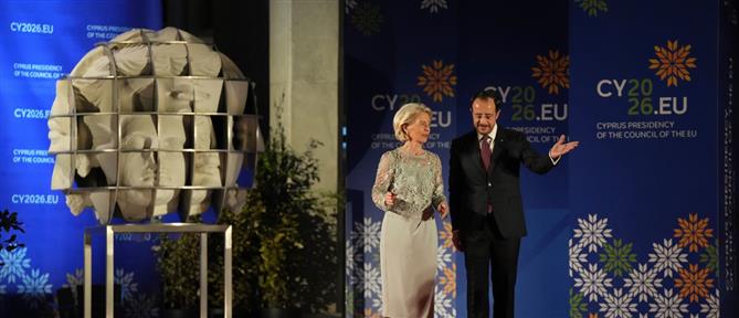 Κύπρος-ΕΕ: Προτεραιότητα η επανένωση της Κύπρου δηλώνει η πρόεδρος της Κομισιόν Ούρσουλα φον ντερ Λάιεν