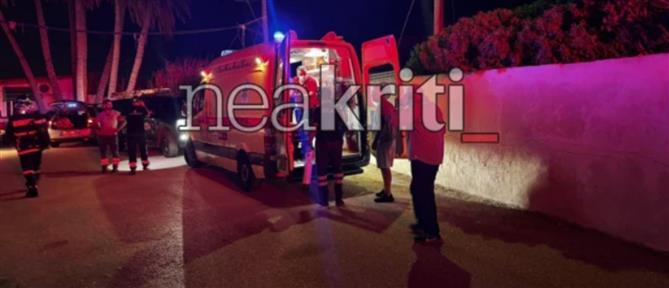 Αμμουδάρα Κρήτης: Δύο άτομα διασωληνωμένα έπειτα από φωτιά σε γήπεδο