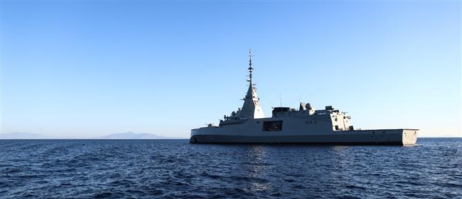 Η μεγαλειώδης υποδοχή της φρεγάτας "Κίμων" - Παρόντες Μητσοτάκης, Δένδιας, Τασούλας