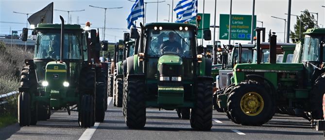 Αγρότες: Έκλεισαν Εθνικές Οδοί, σήραγγες, τελωνεία - Κλειστά Τέμπη, Μπράλος, Κάστρο
