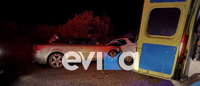 Σοβαρό τροχαίο στην Εύβοια με τρεις τραυματίες (εικόνες)