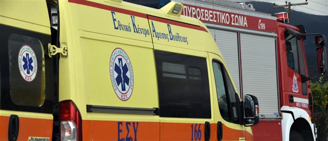 Αλεξανδρούπολη: Άνοιξε η πόρτα ασθενοφόρου και η ασθενής έπεσε έξω