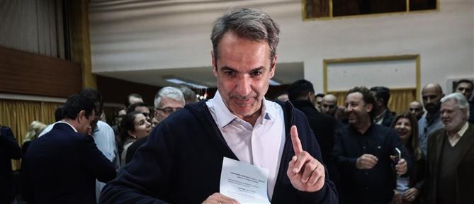 Εσωκομματικές εκλογές ΝΔ - Μητσοτάκης: Είμαστε η μεγάλη δημοκρατική παράταξη αυτού του τόπου