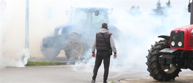 Θεσσαλονίκη: Στιγμιαία ένταση σε χωράφι κοντά στο μπλόκο των Πράσινων Φαναριών